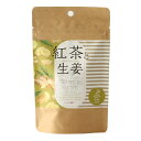 【茶のみ仲間】紅茶と生姜 20g(2g×10包) / お茶 飲料 インド ティーバッグ 美容 健康 ブレンド ブレンドティー 煮出し 水出し