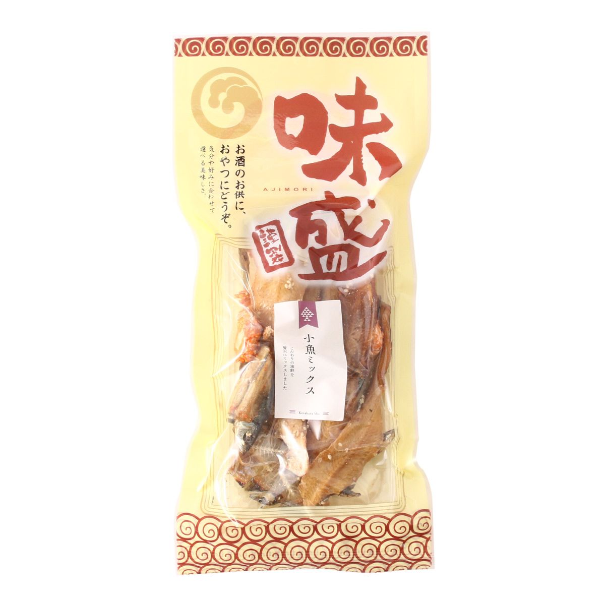 はぎの食品 小魚ミックス味盛 65g おつまみ おつまみ おやつ せんべい おせんべい 酒のお供 アナゴ 焼きあなご あじ 愛媛県