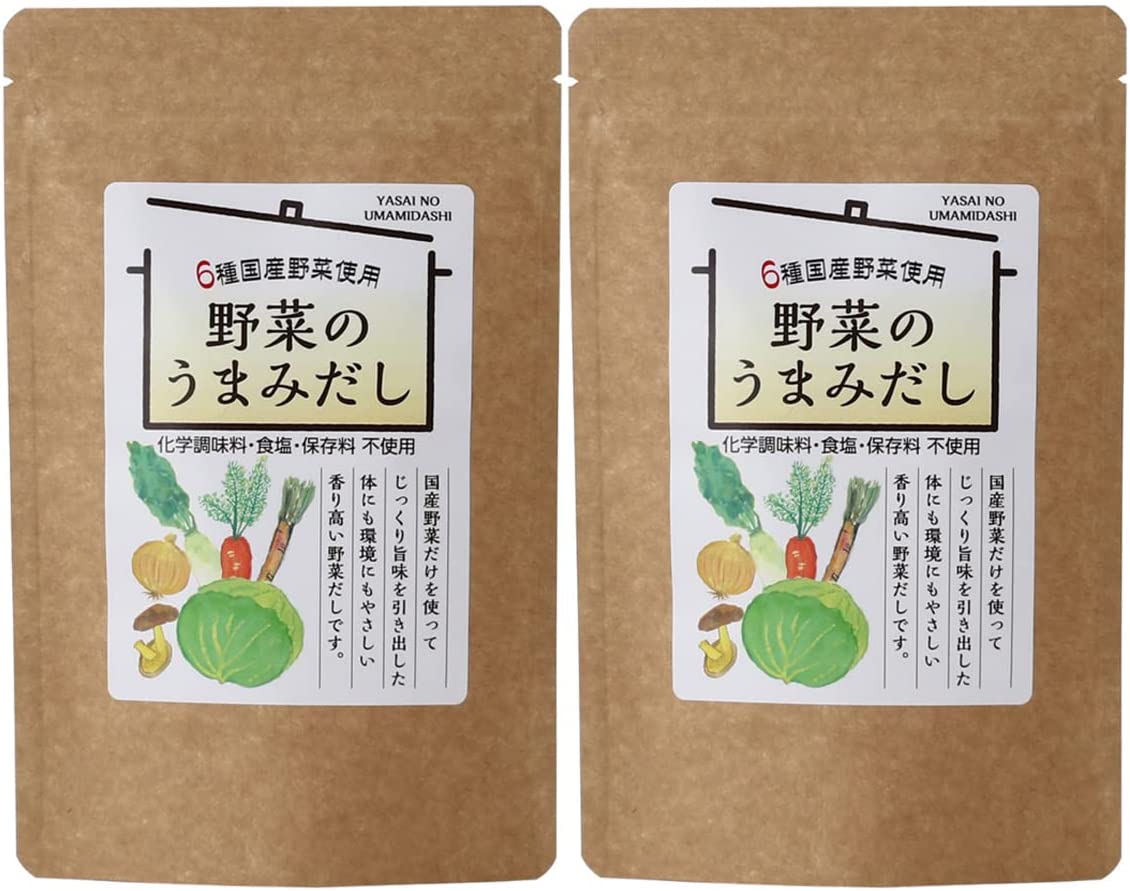 【宝山九州】野菜のうまみだし・6P 30g(5g×6包)×2袋