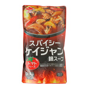 【ニビシ醤油】スパイシーケイジャン鍋スープ トマトベース 720g/簡単 便利 九州 鍋 鍋スープ 出汁 だし 福岡県 なべ スパイシー鍋 ケイジャン トマト アメリカ料理 アメリカ南部 スパイス トマトベース スパイシー 創作鍋