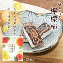 【國和産業】せとうち檸檬柿 12個入 岡山県 干し柿 柿 レモン 広島 産地 特産 お取り寄せ ギフト 贈り物 お中元 お歳暮 お土産 手土産 瀬戸内