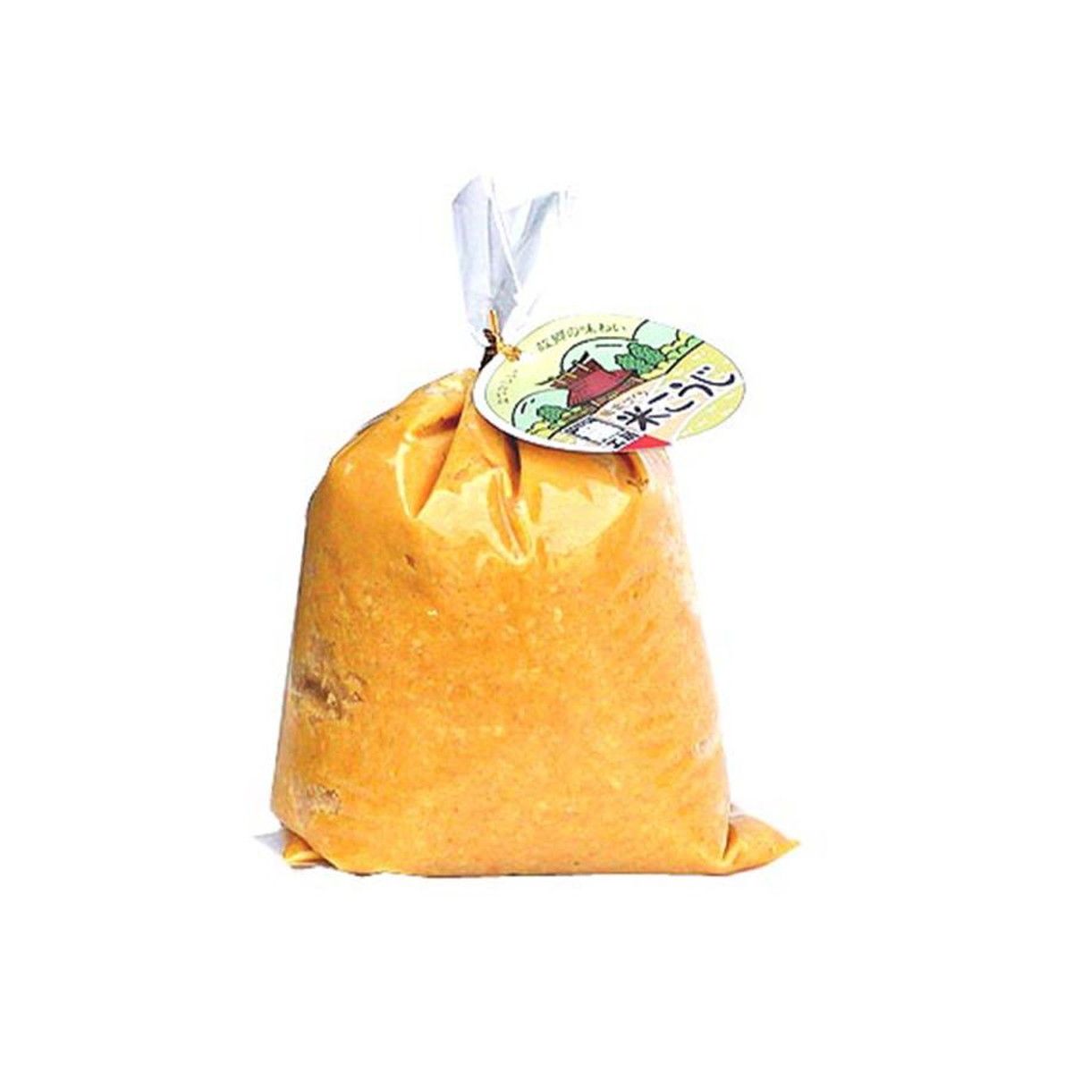 【二反田醤油店中津工場】蔵工房田舎づくり 米こうじ味噌 800g/みそ 米麹味噌 米麹みそ 大分県中津市 田舎作り 田舎みそ 味噌汁 みそ汁 味噌炒め