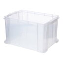 ★最大2400円OFFクーポン!〜6/11 01:59★コーナンオリジナル PROACT 重なる収納ケース #45 クリア/丈夫 持ちやすい 生活用品 日用雑貨...