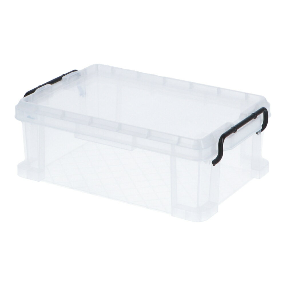 コーナンオリジナル PROACT 重なる収納ケース蓋付 #13 クリア／丈夫 持ちやすい 生活用品 日用雑貨 工..