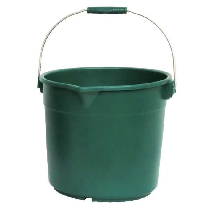 コーナンオリジナル 注ぎ口付き左官バケツ 13L / 軽量 丈夫 グリーン 13リットル