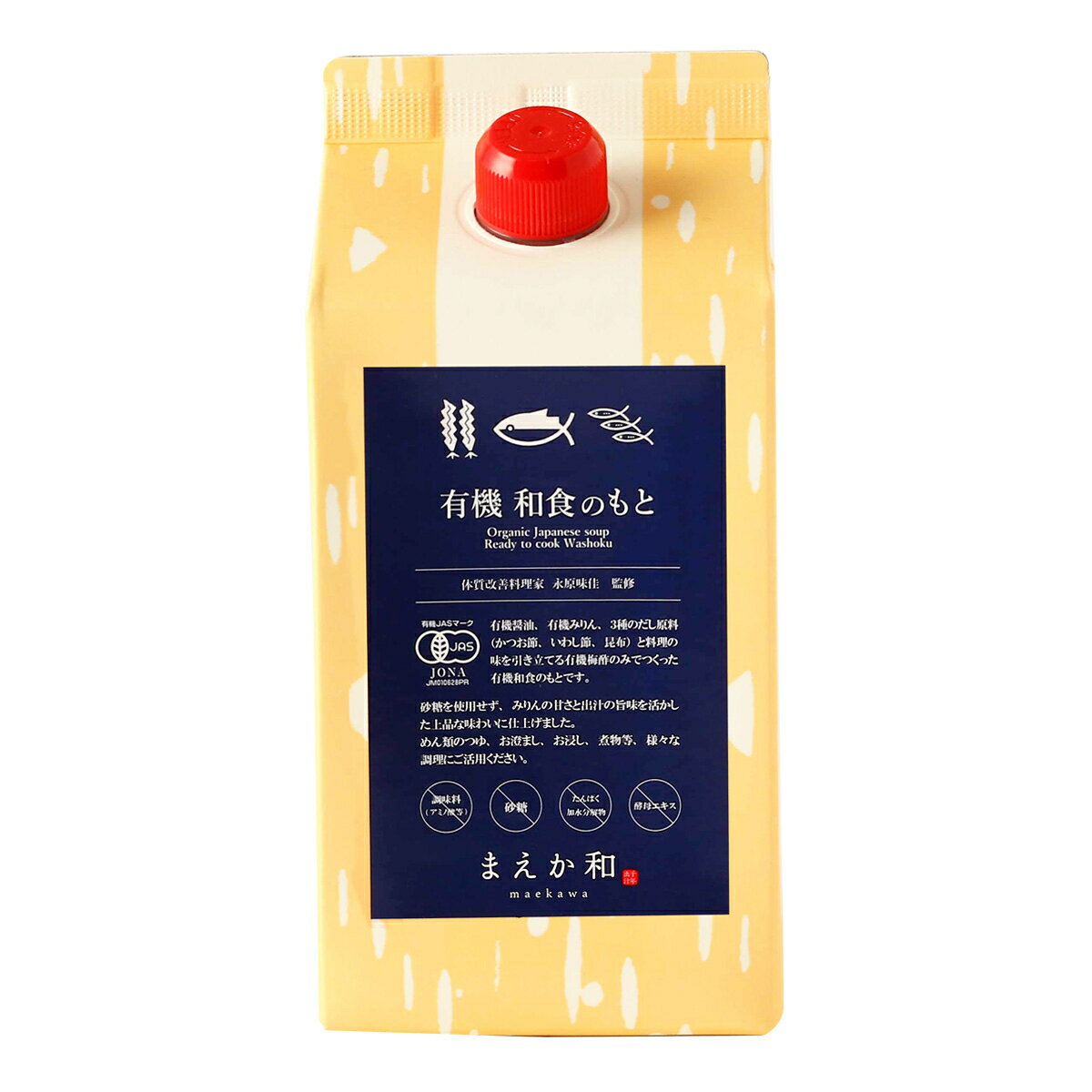 ★エントリーP10★11/20 20:00-11/27 1:59 【マエカワテイスト】有機 和食のもと 900ml / 調味料 だし醤..