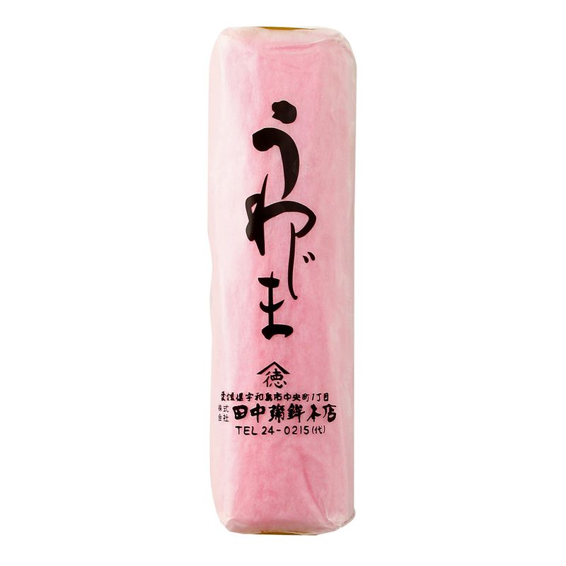 【田中蒲鉾本店】うわじま(赤) 100g / つまみ おかず 愛媛県 特産品 かまぼこ 蒲鉾 そのまま お取り寄せ カマボコ 彩り 愛媛名産品 お土産 手土産 紅白かまぼこ おせち料理 お祝い