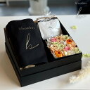 bloombox 或る焙煎所 ギフトセット( プリザーブドフラワー イエロー系 / ランチバッグ / ドリップコーヒー60g×5 )ブルームボックス 大分 コー...