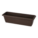 コーナンオリジナル LIFELEX ライフレックス フィオーレプランター 650型 チョコ / 園芸用品 鉢植え (約):650×225×180mm 草花