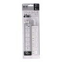 【5/9〜5/16限定!最大777円OFFクーポン】コーナンオリジナル フラットタップ 4個口3M KEP-S277-03A / 電源タップ ほこり防止シャッタ...