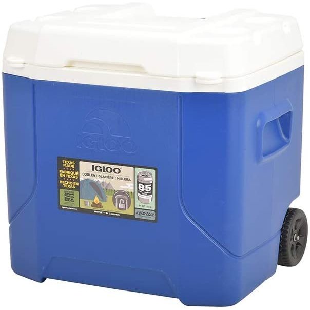 igloo イグルー 釣り クーラーボックス プロファイル 54 ローラー 51L 00034476 ブ...