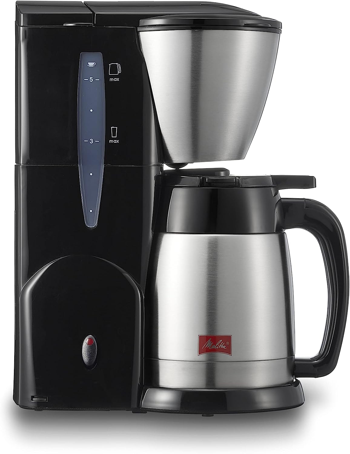 メリタ コーヒーメーカー メリタ(Melitta) フィルターペーパー式コーヒーメーカー 700ml メリタ ノアプラス ブラック 5杯用 SKT55-1B