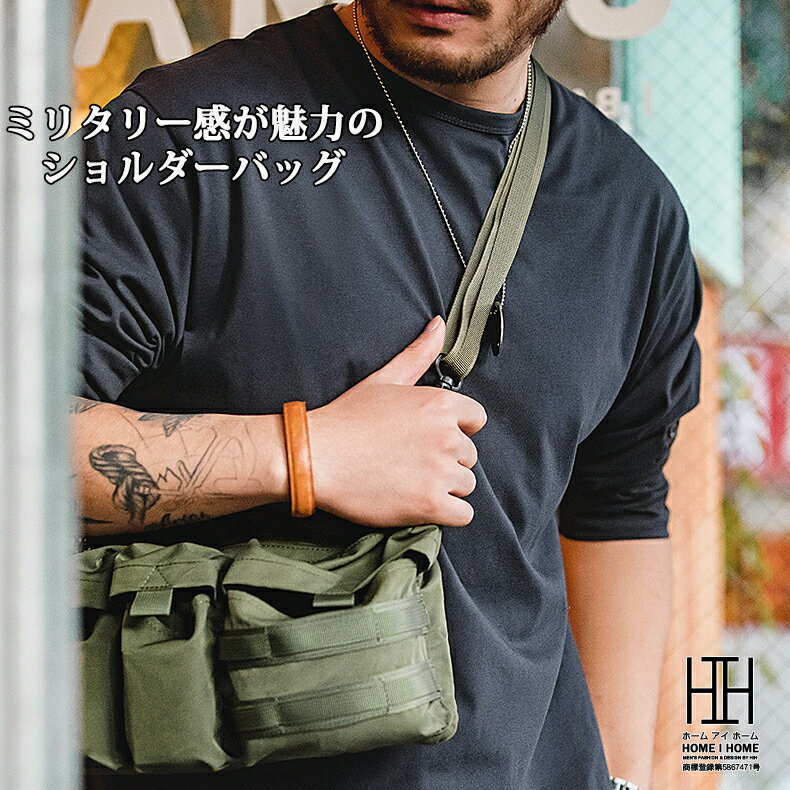 ショルダーバッグメンズボディバッグ...