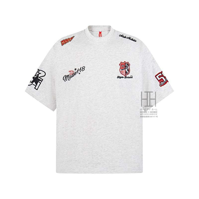 Rakuten - ヘビーウェイトtシャツ tシャツ メンズ 半袖 おしゃれ 刺繍入り ミリタリー 丸首 ヘビーウェイト 厚手 アメカジ ヴィンテージ ワッペン カジュアル 夏 新作