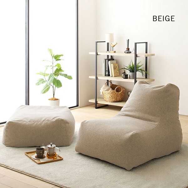 ★3/4 夜20時～P5倍★日本製 ビーズクッション 背もたれ ビーズクッション モック ソファ単品 ポリエステル100% 送料無料 [2]