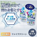 宮崎化学 ファイブクリーン 弱アルカリ性 酸素系 漂白洗浄剤 日本産 2個 ファイブクリーン 1袋 2袋 汚れがみるみる落ちるミラクルな洗剤 除菌 弱アルカリ性...