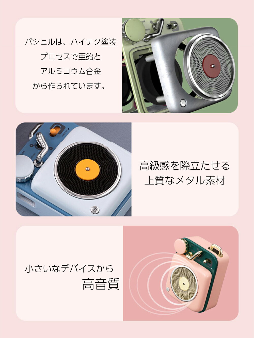 MUZEN Button ワイヤレス スピーカー Bluetooth 高音質 防水 ポータブル 頑丈でパ...