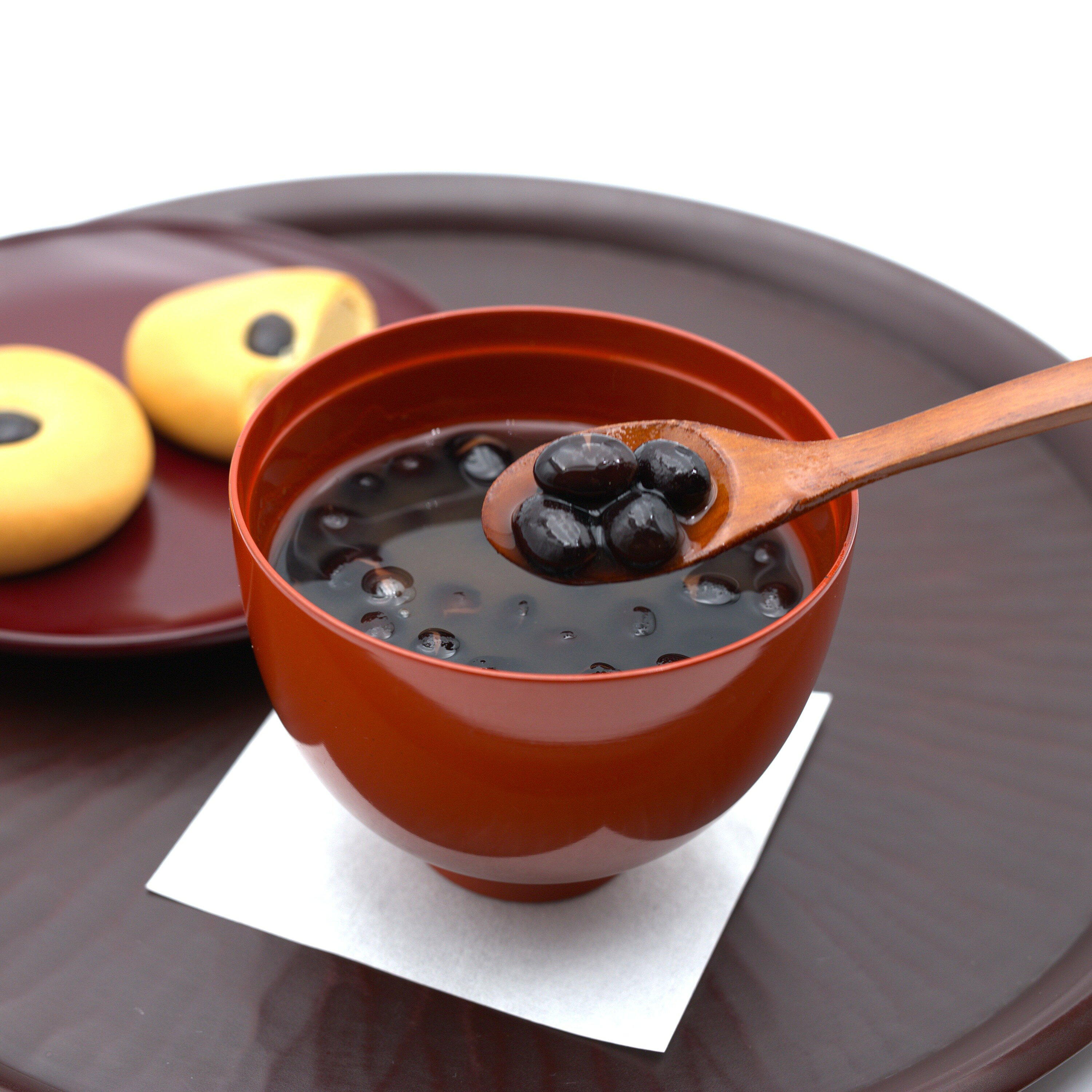 葉山日影茶屋 黒豆ぜんざい2個入 全国送料無料 高級 ギフト 葉山 お手土産 和菓子 スイーツ お取り寄せ グルメ 人気 ギフト 御歳暮 御祝に※写真はイメージです。