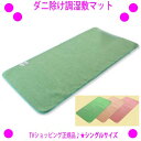【在庫一掃SALE♪】★即納しますダニ除け調湿敷マット・シングル★カラー:グリーン◎敷くだけ簡単!湿気もニオイもしっかり吸収丸洗いできるダニ除け除湿マットダニ ...