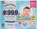 水99.9％ ふんわりプラス おしりふき 大判 Baby Wipes 70枚入×15個パック 計1050枚入 送料無料 楽天スーパーロジスティクスから出荷