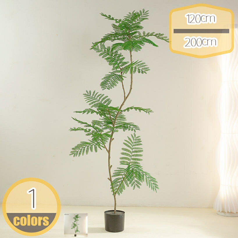 810円OFFクーポン 大型フェイクグリーン ジャカランダの木 人工観葉植物 鉢植え 水やり不要 土を使わない 虫害の心配なし お祝い用 引越し 開店 開業 世話がない 植木 本物そっくり 造花 インテリア オシャレ 玄関 リビング 屋内 オフィス ホーム hikari-plus