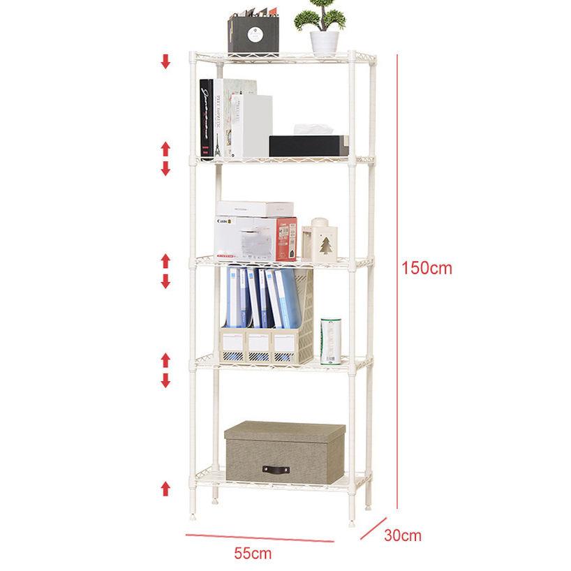 500円OFFクーポン ラック ガーデンラック 2/3/4/5段 黒 屋外使用 スチールラック ...