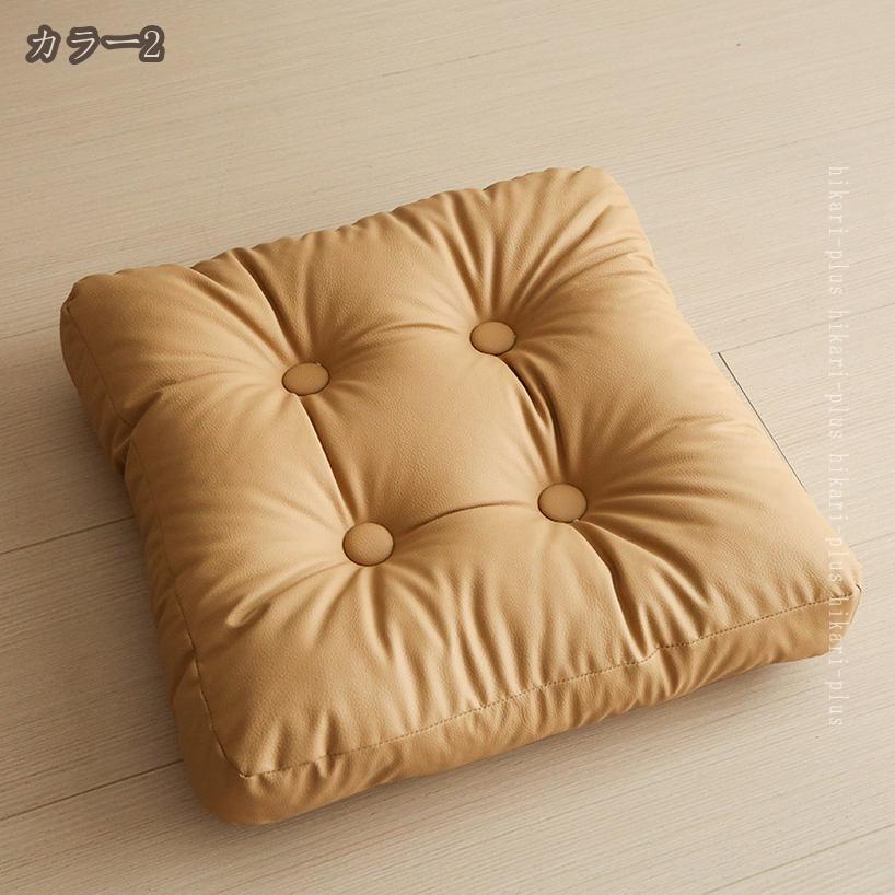 300円OFFクーポン 座面クッション おしゃれ フロアクッション かわいい 厚さ10cm ...