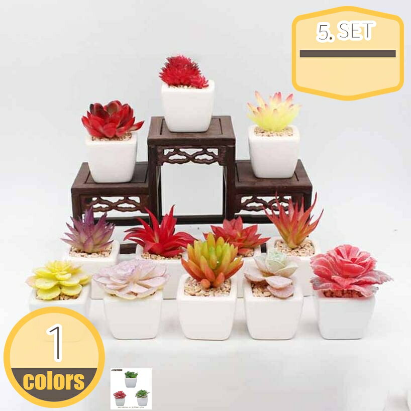 Leafy Plants - 300円OFFクーポン 5個セット 人工観葉植物 フェイクグリーン ミニ 卓上 北欧 かわいい 5個入れ 人工植物 造花 ミニ観葉植物 卓上鉢植え シミュレーション多肉植物 テーブルデコレーション フェイクグリーン 観葉植物 人工観葉植物 枯れない 人工多肉植物