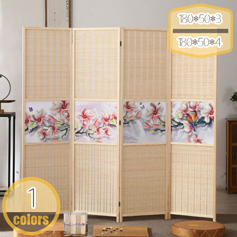 M♦ウッドバンブー　パーテーション　間仕切り　2連スクリーン　アジアン M♢ウッドバンブー パーテーション 間仕切り 2連スクリーン アジアン M