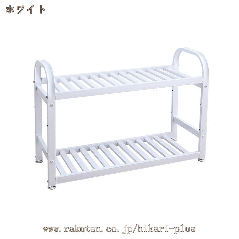 1000円OFFクーポン プランターラック 2段 ガーデンラック フラワースタンド スチー...