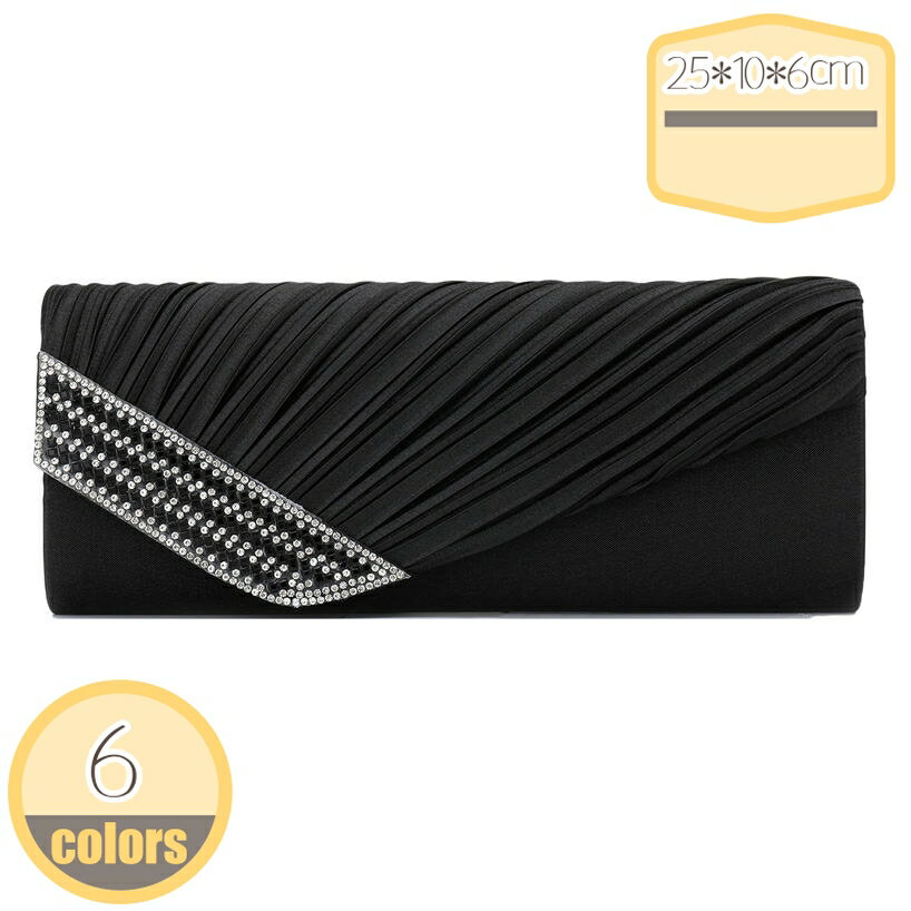 ビジュー パーティーバック ハンドル 結婚式 バッグ チェーン 3way 斜めかけ レディース ハンドバッグ ショルダーバッグ 披露宴 お呼ばれ チェーン付き デザイン 濃い紺色 レッド 大容量 可愛い クラッチ フェミニン hikari-plus