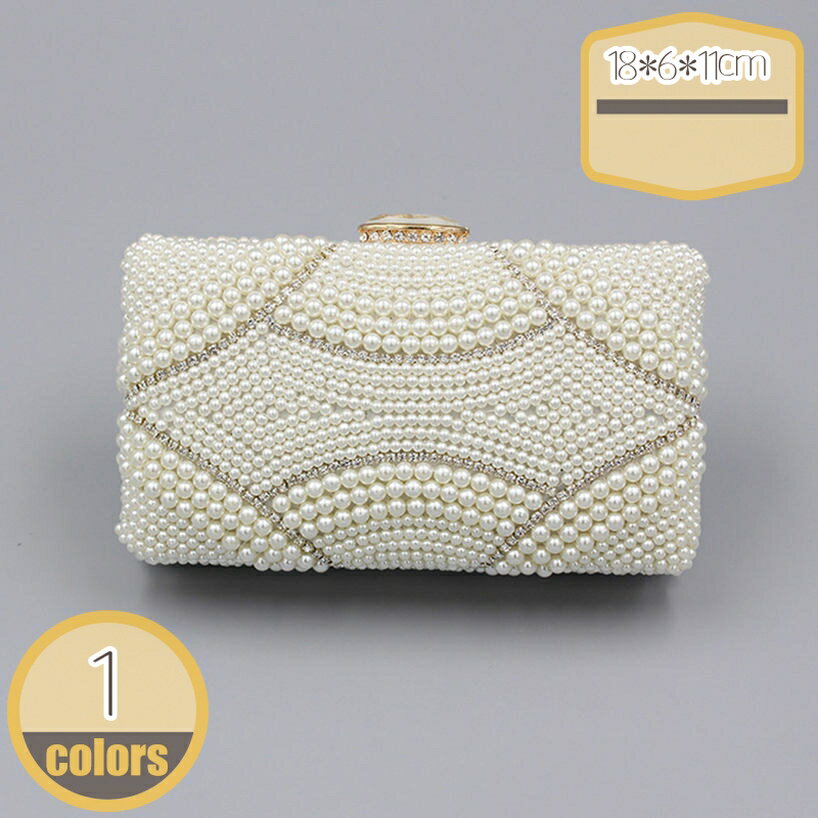 ビーズ刺繍 がま口パーティーバッグ 結婚式 レディース バッグ 謝恩会 成人式 ビジュー フォーマルドレス ゴールド レディース パーティバッグ パーティ フォーマル お呼ばれ 大人 上品 発表会 ファッション パール hikari-plus