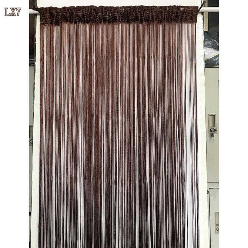 ラインカーテン 紐のれん ストリングカーテン ひものれん 高密度 間仕切り キラキラ ロング丈 おしゃれ シャンパンゴールド クスス雑貨 ストリングカーテン ひものれん つっぱり おしゃれ 北欧 トーンカラー 品のあるカラー ビジュー付き hikari-plus