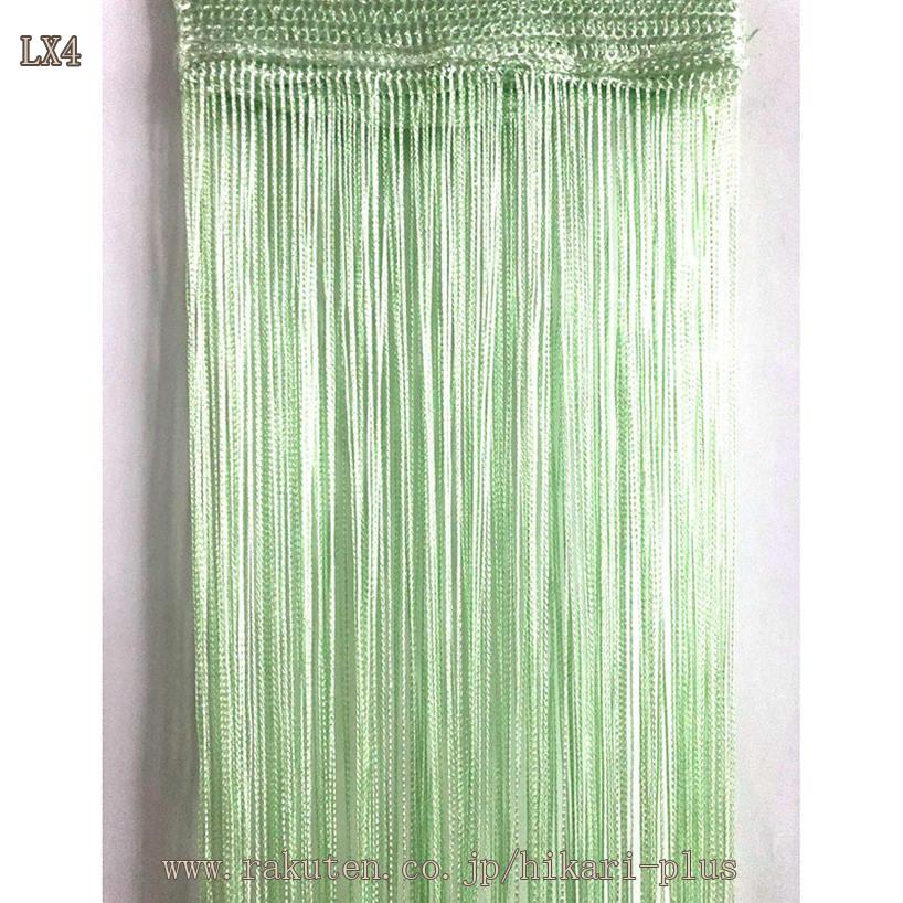 ラインカーテン 紐のれん ストリングカーテン ひものれん 高密度 間仕切り キラキラ ロング丈 おしゃれ シャンパンゴールド クスス雑貨 ストリングカーテン ひものれん つっぱり おしゃれ 北欧 トーンカラー 品のあるカラー ビジュー付き hikari-plus