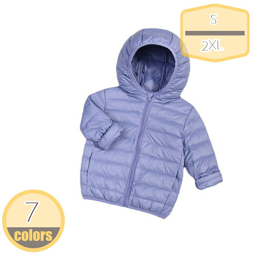 ダウンジャケット キッズ 軽量 秋冬 防寒 ダウン90% 女の子 男の子 フード付き ダウンコート かわいい 温かい 秋冬 ジャケット ウインドブレーカー 子供服 男女兼用 各年齢 子供服ジャケット 100-140cm hikari-plus