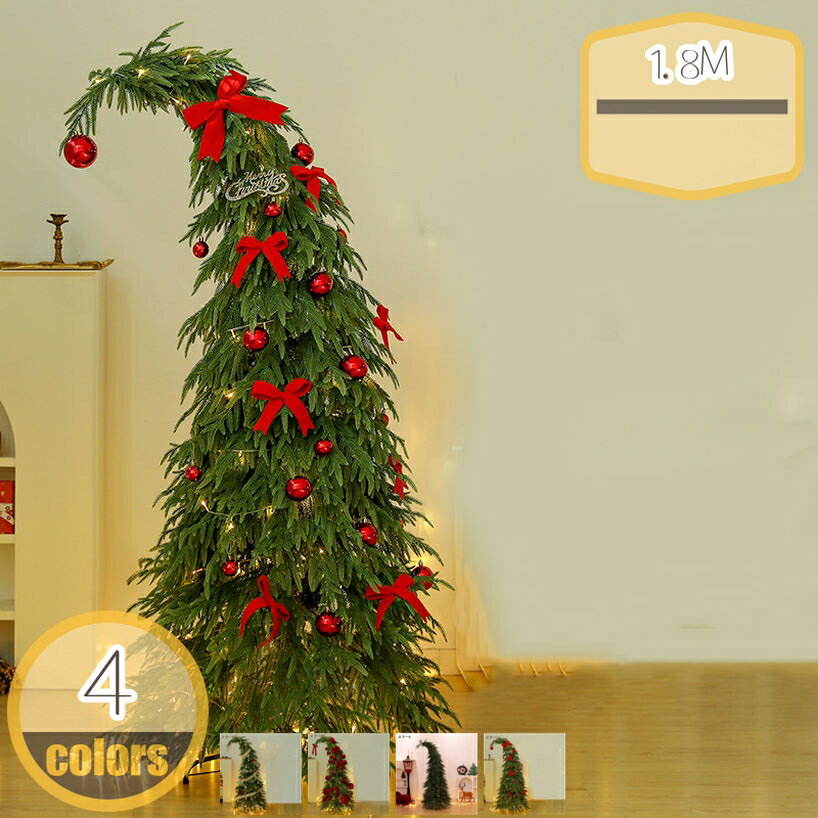 �緿���ꥹ�ޥ��ĥ꡼ �����ʥ��� ���� 180cm ���ե�PE�Ǻ� ��ӥ� ���硼������ɥ� ����ƥꥢ ���� ������ ������ Ź���� ��ڥ��å� ��������...