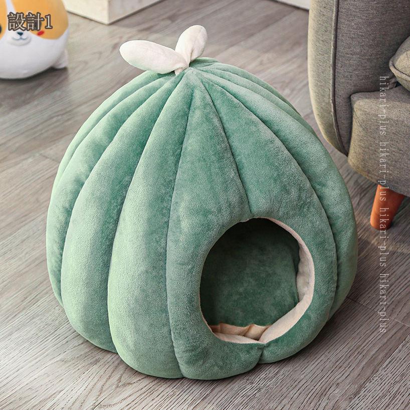 500円OFFクーポン ペットベッド 猫 犬 ベッド 冬用 ドーム型 寒さ対策 猫ハウス 犬...