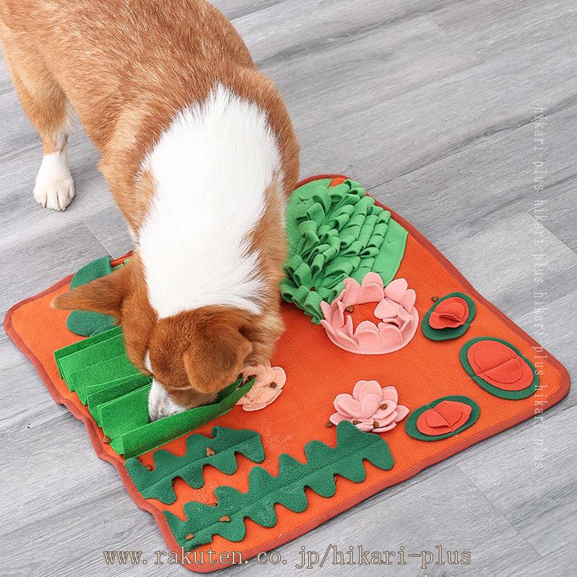 500円OFFクーポン 犬 おもちゃ ノーズワークマット 犬 知育玩具 訓練毛布 多色 嗅...