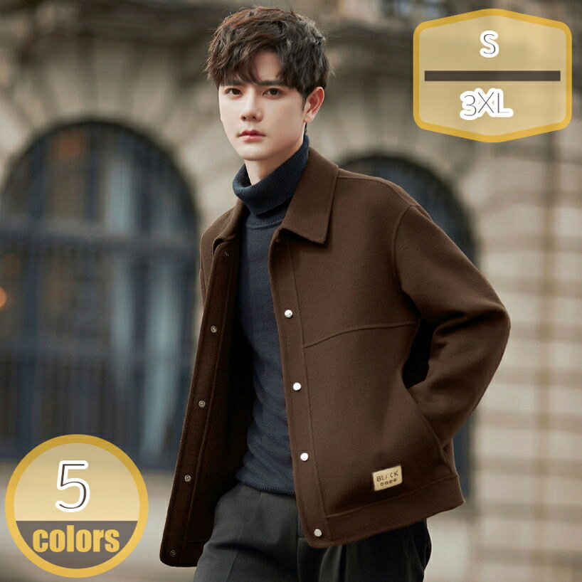 コートメンズチェスターコートショー...