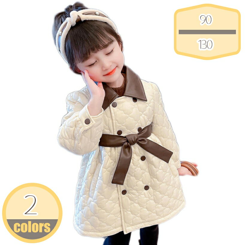500円OFFクーポン 女の子 ベビー ダウンジャケット ダウンコート キッズ アウター 中綿ジャケット ボアジャケット 子供コート ジャケット 中綿コート キッズコート 秋冬 暖かい 可愛い カジュアル キッズ服 男女兼用 ロング丈 ダウン コート hikari-plus