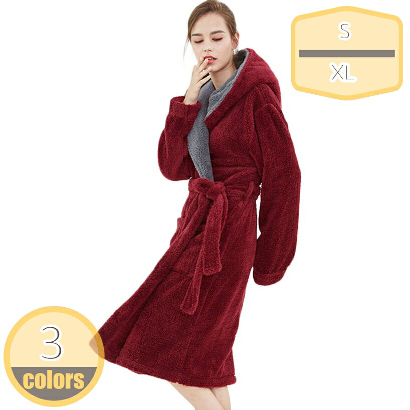 バスローブ レディース メンズ 速乾 タオル地 ガウン 軽量 吸水 お風呂上り ホテル仕様 ママ 部屋着 ル..