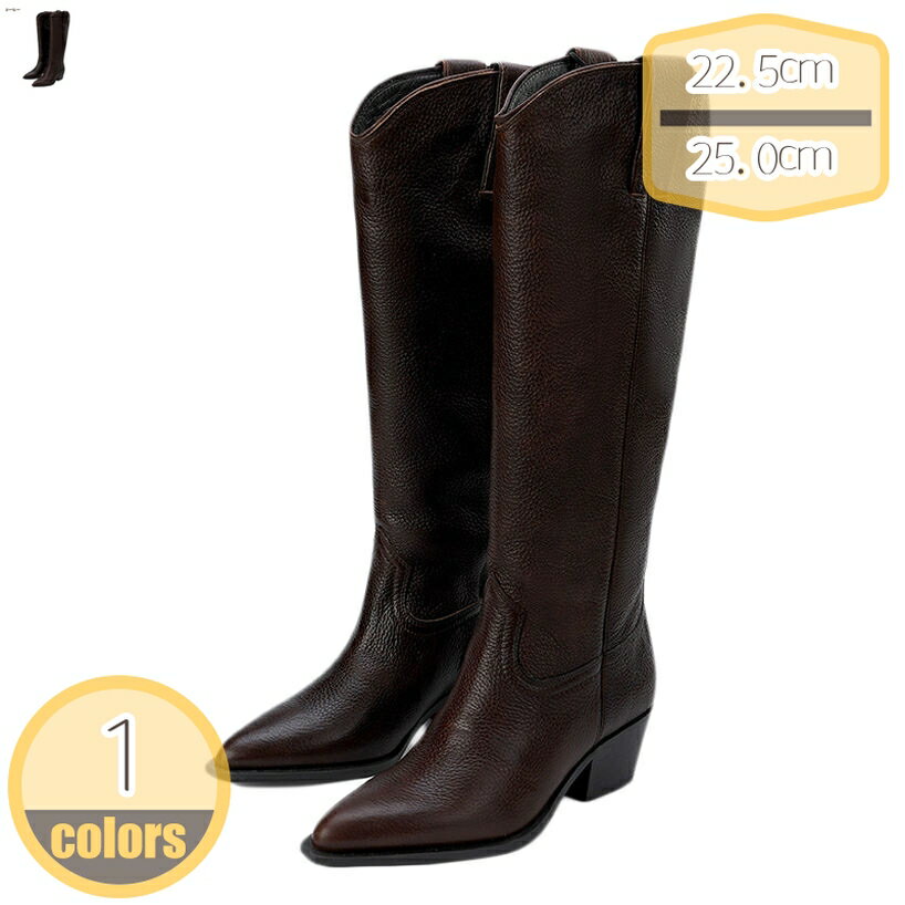 レディース チャンキーヒール ロングブーツ カジュアル エンジニア ライダース 6cm 高筒ブーツ シンプル ファッション 膝丈 滑り止め 防水 長靴 秋冬 可愛い 防滑 ゆったり バイク用 通気性 柔らかい 履きやすい レトロ調 hikari-plus