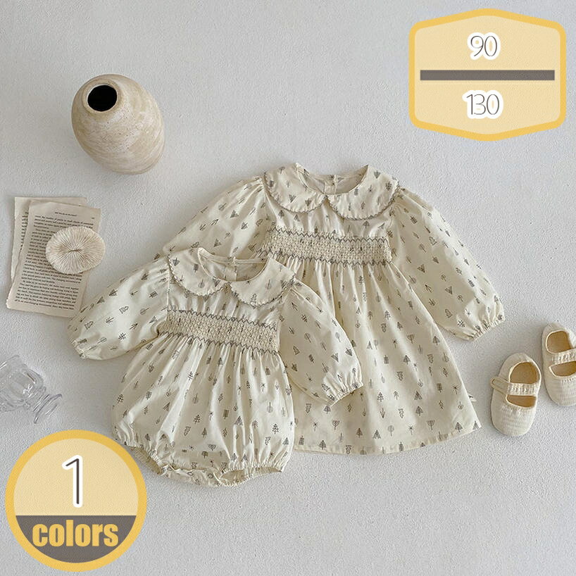 Baby Dresses - ベビー ロンパース 夏 女の子 長袖 フラワー ワンピース 子供服 柔らかい カバーオール 赤ちゃん 幼児 可愛い 新生児 服 おもしろ ベビー服 夏 ボディースーツ 肌着 キッズ 夏服 韓国風 花柄 こどもの日プレゼント hikari-plus