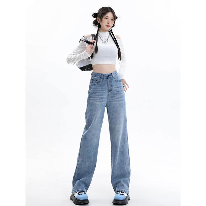 ワイドパンツ デニムパンツ レディース ジーン...の紹介画像3