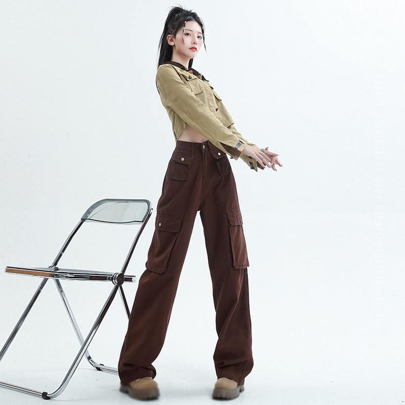 ワイドパンツ デニムパンツ レディース ジーン...の紹介画像3