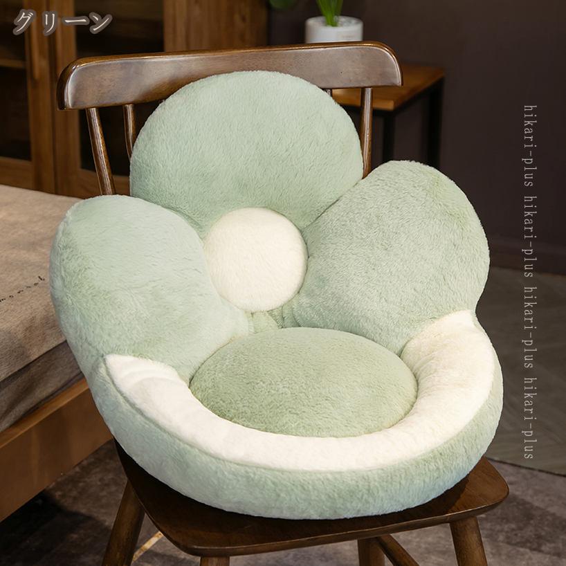 HIKARIplusの1600円OFFクーポン 座椅子 クッション 可愛い 柔らかい 背もたれ 座布団 腰枕 一人掛け ふんわり 多機能 癒し系 ソファー 店飾り 背もたれ フロアチェア 軽量 シートクッション 萌え萌え フロア オフィスチェア 部屋 お尻が痛くならない hikari-plus｜アングル2