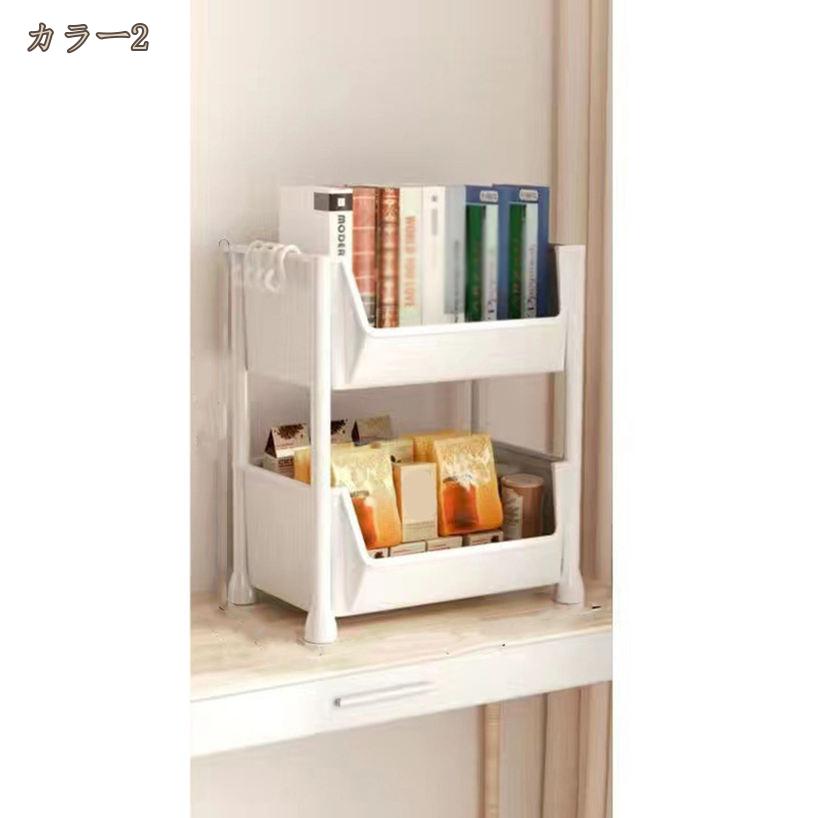 500円OFFクーポン キッチンワゴン 隙間収納 スリム 収納カップ 多機能 小物 食品 調味料 キャスター付き 組立簡単 浴室 台所 冷蔵庫横 ペットボトル 小物 台所 洗面所 冷蔵庫横 調味料ラック 収納 ブラウン 省スペース ブラック 頑丈 ホワイト hikari-plus [3]