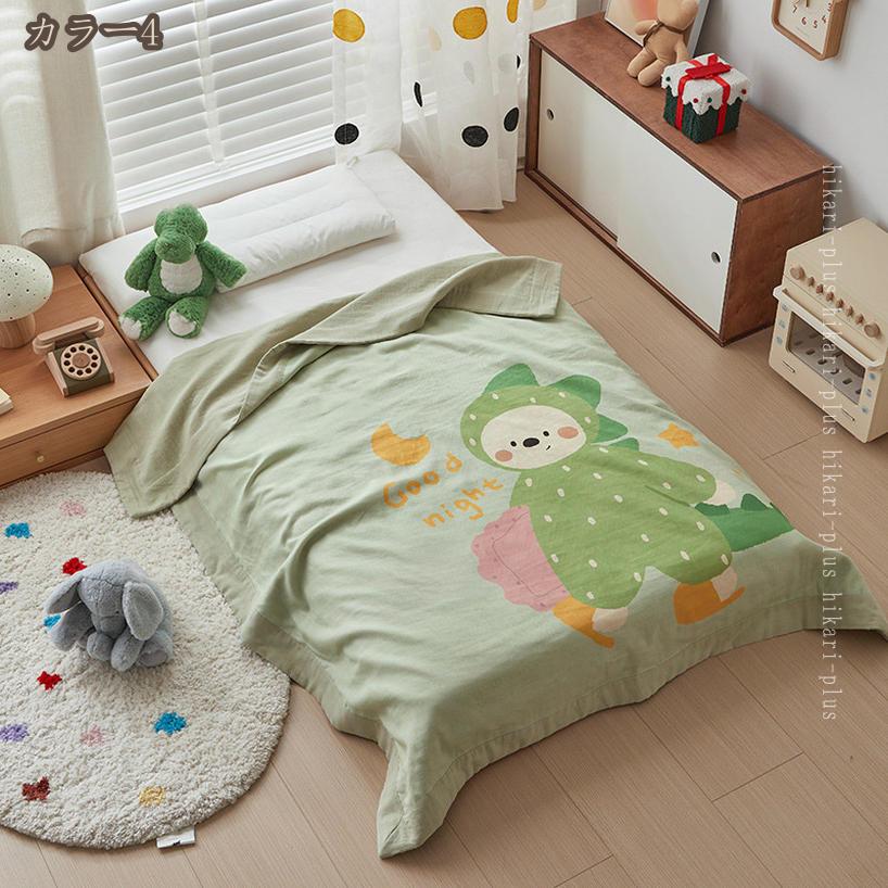 500円OFFクーポン ガーゼケット 2重 ハーフ お昼寝 ブランケット ベビー 赤ちゃん ...