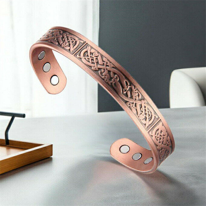 電磁波対策 銅 健康 銅 ブレスレット 純銅 ブレスレット 銅のブレスレット 純銅 バングル 効果 健康 アクセサリー 磁気ブレスレット 銅 純銅製 ジュエリー ストレス解消 減量 痩身 調節可能 アクセサリー 純銅 バングル