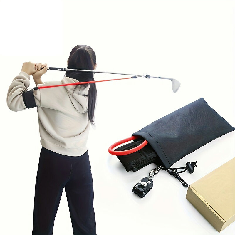 ゴルフスイング矯正トレーナー 姿勢改善 補助器具 練習用 スイングフォーム矯正 器具 男性用 女性用 室..